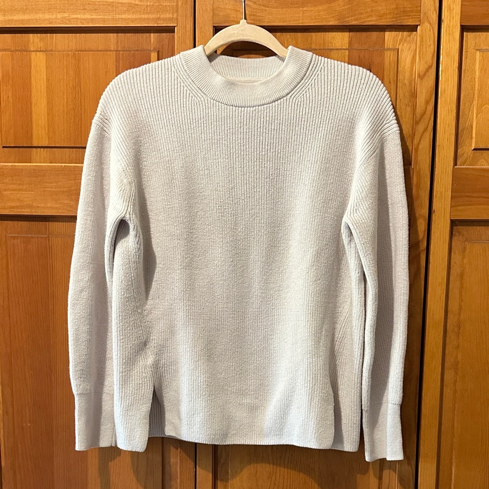lululemon athletica Cream Crew Neck Sweater bone